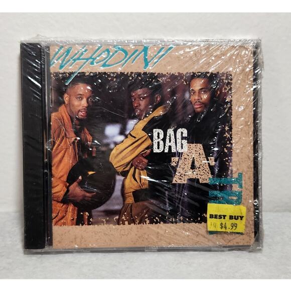 Whodini Bag-A-Trix CD 1991 Rare Sealed Brand New - Picture 1 of 5